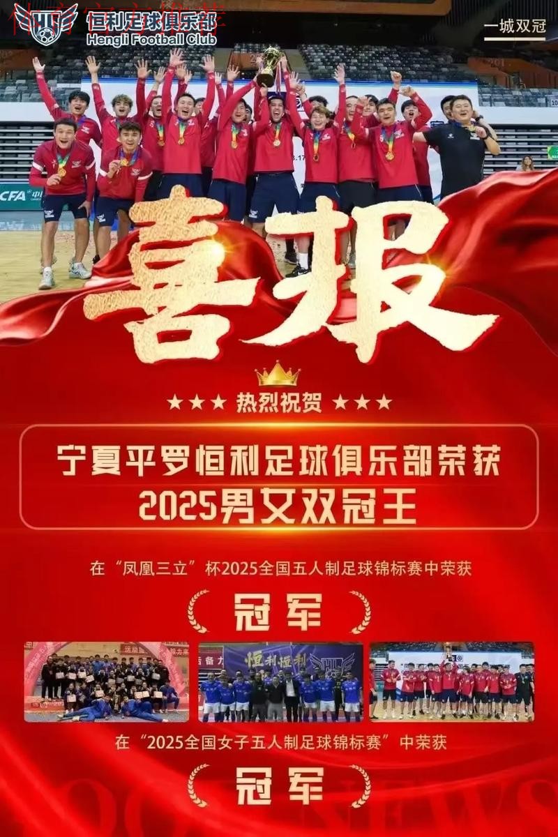 宁夏平罗恒利夺得2025全国五人制足球锦标赛冠军